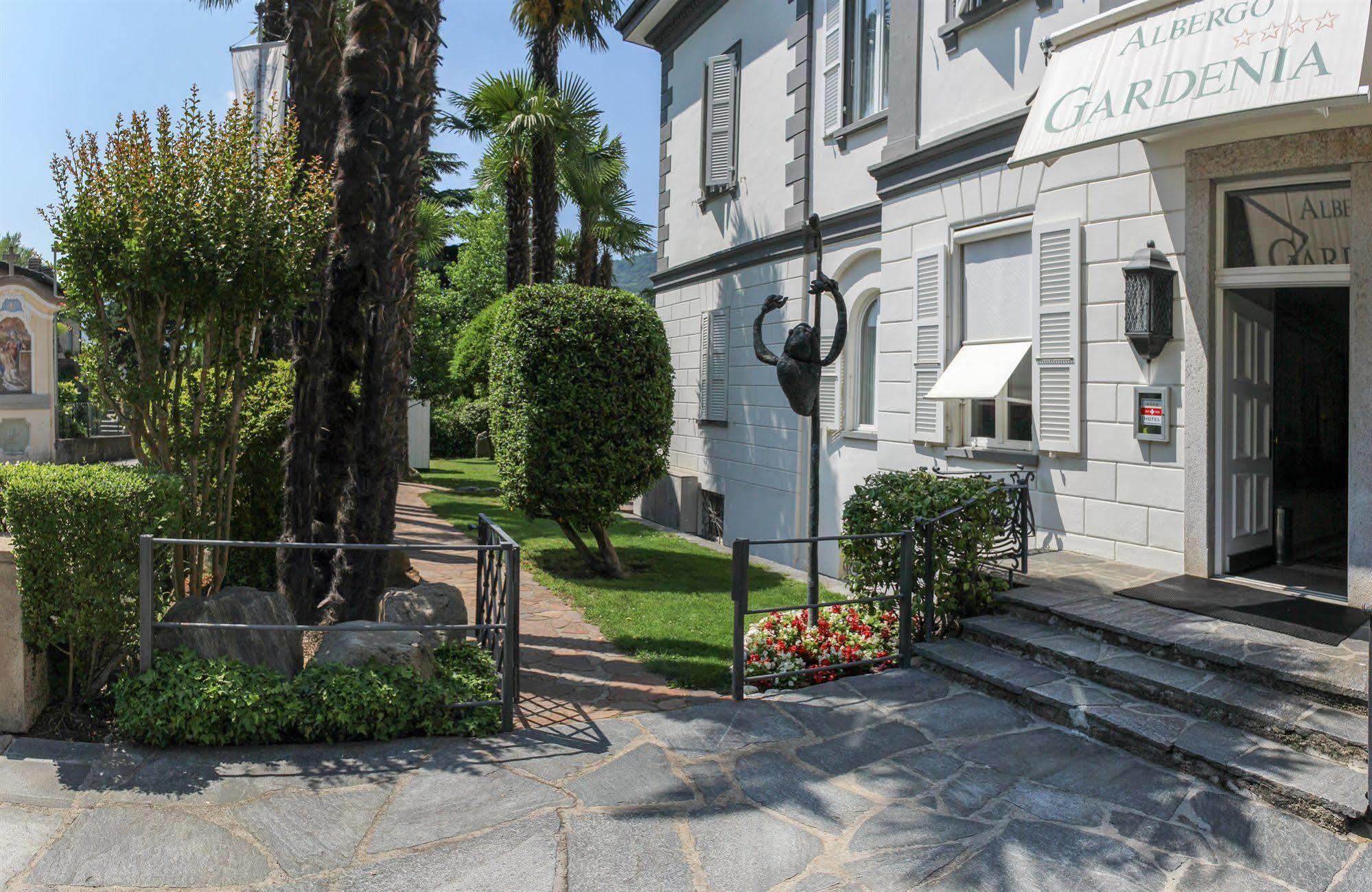 Villa Garni Gardenia Caslano Exterior foto