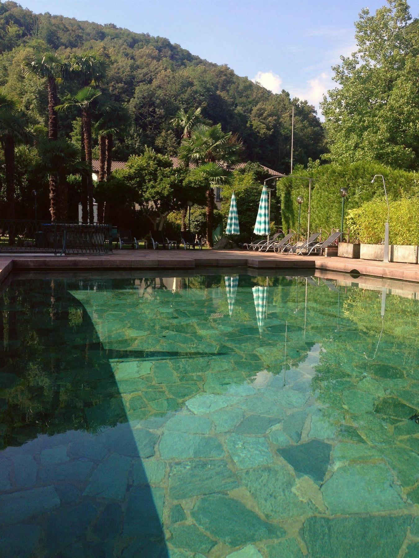 Villa Garni Gardenia Caslano Exterior foto